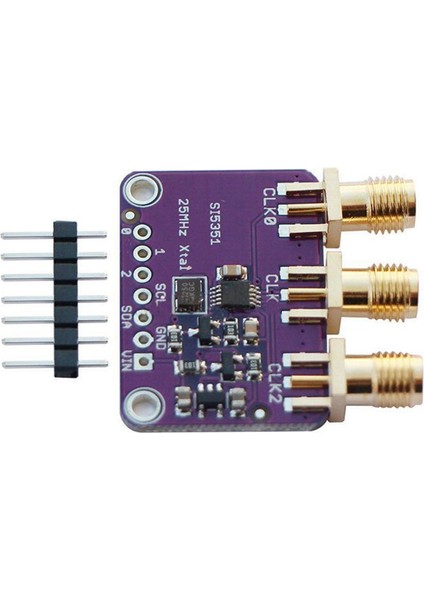 2x SI5351A I2C 25MHZ Saat Jeneratör Breakout Tahtası 8khz Ila 160MHZ Arduino D9I2 (Yurt Dışından) modelleri