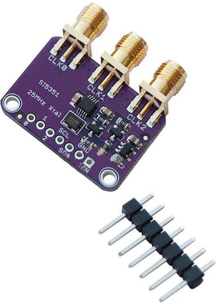 2x SI5351A I2C 25MHZ Saat Jeneratör Breakout Tahtası 8khz Ila 160MHZ Arduino D9I2 (Yurt Dışından) indirimleri