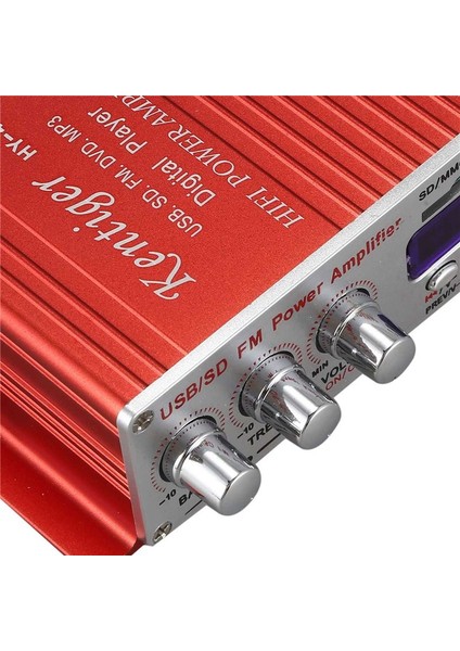 Kentiger 3x HY-400 Hi-Fi Araba Stereo Amplifikatör Radyo Mp3 Hoparlör Fm LCD Ekran Güç Player Otomatik Uzaktan Kumanda Için (Yurt Dışından) fırsatları