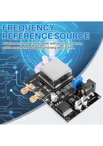 OCXO-10MHZ Frekans Referans Modülü Frekans Referans Kaynağı Ses Kod Çözücü Frekans Ölçer Için Düşük Faz Gürültü (Yurt Dışından) fırsatları