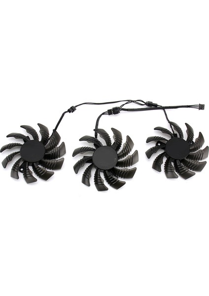 3pcs 75MM PLD08010S12H 3pın GTX970 Gıgabyte GV-N970WF3OC-4GD GTX970 Grafik Video Kartı Soğutma Fanı (Yurt Dışından)