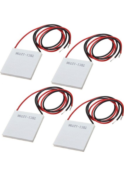 4x 12V 5 8A 65W TEC1-12706 Termoelektrik Soğutucu Soğutma Peltier Plaka Modülü 40X40MM (Yurt Dışından)