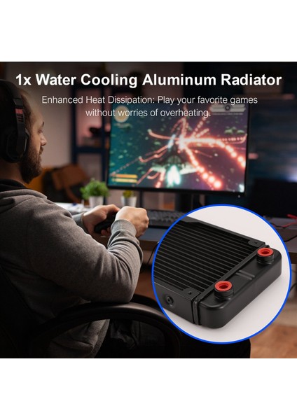 Su Soğutma Alüminyum Radyatör 18 Boru 360MM Isı Lavabo Bilgisayar Için Isı Lavabosu Sıvı Soğutucu (Yurt Dışından) fırsatları