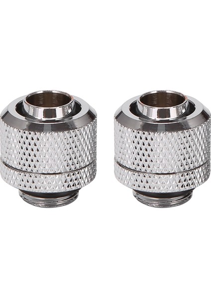 2 Adet Su Soğutma Bağlantı Parçaları G1/4 Harici Iplik Pagoda 9 5X12 7mm Yumuşak Tüp Bilgisayar Soğutma Sistemi Bağlayıcı Gümüş (Yurt Dışından)