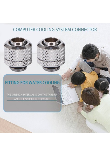 2 Adet Su Soğutma Bağlantı Parçaları G1/4 Harici Iplik Pagoda 9 5X12 7mm Yumuşak Tüp Bilgisayar Soğutma Sistemi Bağlayıcı Gümüş (Yurt Dışından) indirimleri