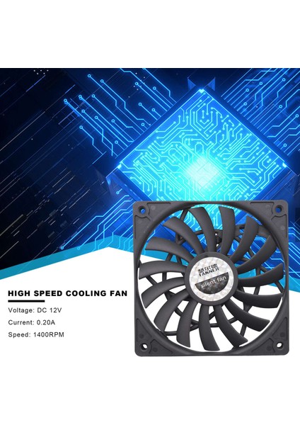 Ince 12MM Kalınlık 120X120X12MM 12V Masaüstü Bilgisayar Ana Bilgisayar Sesli Fan Hızlı 12CM Şasi Soğutma Fanı (Yurt Dışından) indirimleri