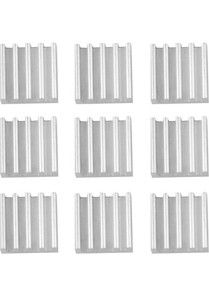 Ic LED Yonga Seti Ram Için 150PCS 9X9X5MM Mini Alüminyum Soğutucu (Yurt Dışından)