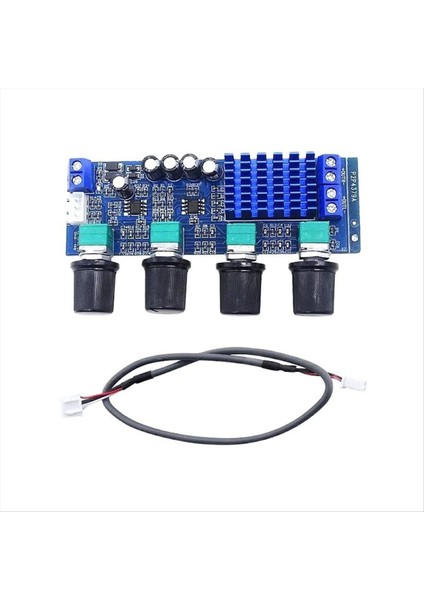 XH-M577 Dijital Amplifikatör Kartı TPA3116D2 Ses Amplifikatör Kart Yüksek Güç Tonu Kart Amp 12-24V Amplifikatör Kart Modülü (Yurt Dışından)