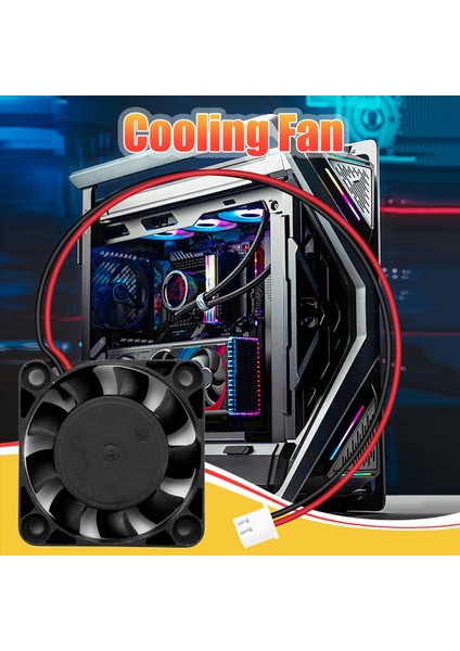 40MM x 40MM x 10MM 4010 9 Bıçak Fırçasız Dc 12V Soğutma Fanı (Yurt Dışından) fırsatları