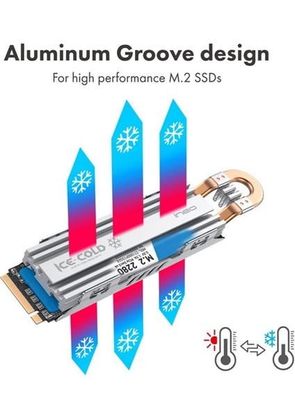 Ineo Nvme Katı Hal Sabit Sürücü Radyatörü Ps5 M 2 SSD Sırakısız Olduğu Effeni Isı Yağım Soğutucu (Yurt Dışından) indirimleri