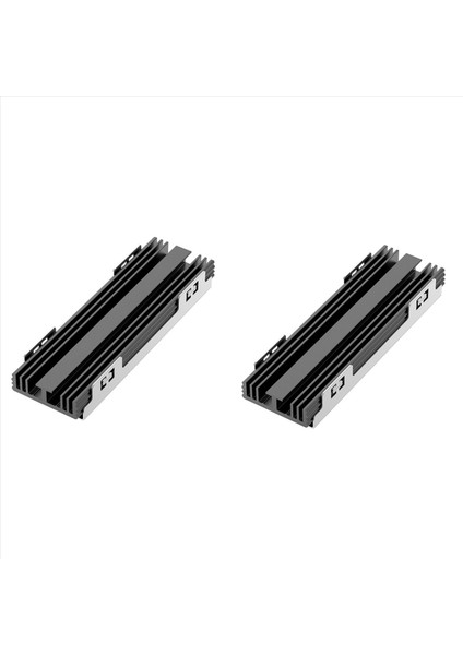 2x M 2 SSD Nvme Isı Lavabosu M2 2280 Katı Hal Sert Disk Alüminyum M 2 2230 2280 Ngff Nvme SSD Için (Yurt Dışından) indirimleri