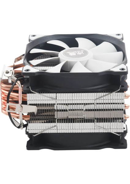 Snowman M-T6 4pin Cpu Soğutucu Master 6 Heatpipe Çift Fanlar 12CM Soğutma Fanı LGA775 1151 115X 1366 Destek Intel Amd (Yurt Dışından)