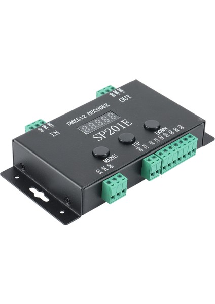 SP201E Rgb LED Pixels Strip Denetleyicisi DMX512 Decoder Çeşitli Ics ile Uyumlu 3072 Kanalı (Yurt Dışından) modelleri