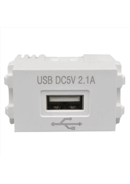 Cep Telefonu Şarj Paneli USB Güç Modülü 220V Soket 5V Transformatör 2 1A USB Şarj Gücü Soketi Anahtarlama Adaptörü (Yurt Dışından)