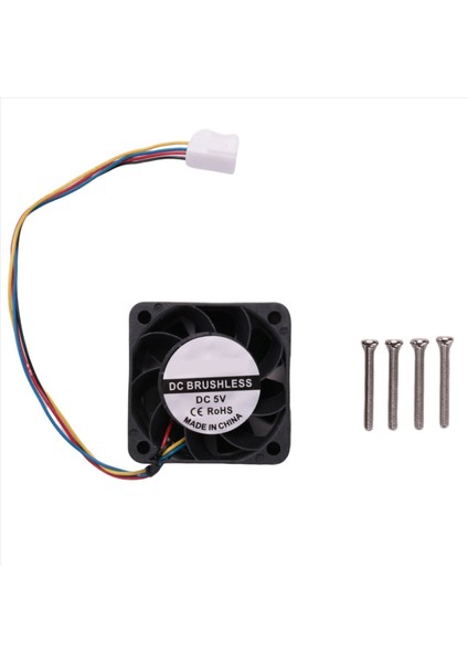 Jetson Nano Soğutma Fanı 5V 4pin Ters Döşeme Pwm Hız Ayarı Güçlü Soğutma Havası Için (Yurt Dışından)