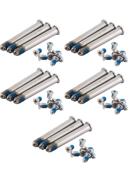 Apple MacBook Pro 13INCH Için 50X 15 Inç 17 Inç Arka Kapak Vidası MacBook A1278 A1286 A1297 Gümüş Renk (Yurt Dışından)