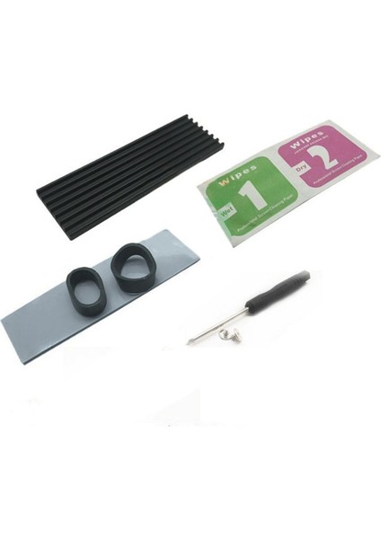 Nvme Ngff M 2 2280 Pcıe SSD Için 5x Alüminyum Soğutucu Yonga Seti Isı Lavabosu Soğutma Pedi ile Isı Lavabosu (Yurt Dışından) modelleri