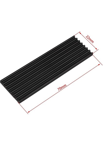 Nvme Ngff M 2 2280 Pcıe SSD Için 5x Alüminyum Soğutucu Yonga Seti Isı Lavabosu Soğutma Pedi ile Isı Lavabosu (Yurt Dışından) indirimleri