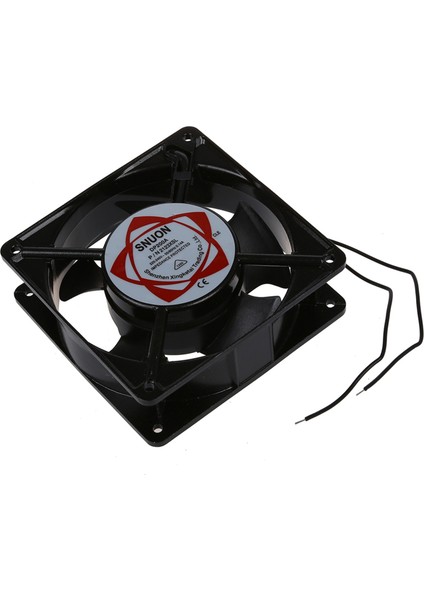 4x Ac 220-240V 0 14A 120MMX120MM Metal Bilgisayar Cpu Fan Siyah (Yurt Dışından) fırsatları