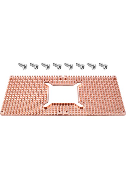 Rtx 3060 3080 3090 Arka Plan Saf Bakır Isı Lavabo Grafik Kart Bellek Yardımcı Radyatör 90X180MM (5mm) (Yurt Dışından)