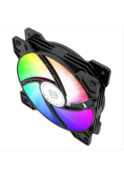 Bajeal 12CM Şasi Soğutma Fanı 4p Arayüz Şasi Fan Bilgisayar Şasi Soğutma Renkli Işıklar Sessiz Çok Fonksiyonlu Fan 10 Set (Yurt Dışından) fırsatları