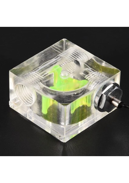 Pc 3 Yolu Akış Ölçer Dijital Termometresi Iki Konektörlü Bilgisayar Su Soğutma Sistemi Kiti ve Pagoda Klibi ile (Yurt Dışından) fırsatları