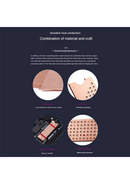 M 2 Nvme SSD Isı Lavabosu 2 M2 2280 Katı Hal Sert Disk Sabit Disk Dizüstü Dizüstü Dizüstü Bilgisayar SSD Radyatör (Yurt Dışından)