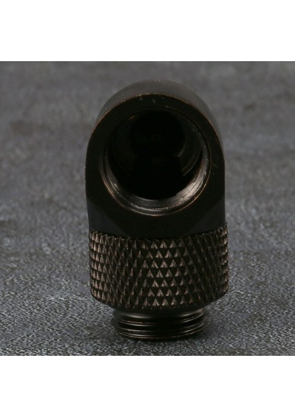 3x 12 9mm G1/4 Iplik 90 Derece Döner Tüp Konektör Pc Su Soğutma Siyah Için Bağlantı (Yurt Dışından) indirimleri