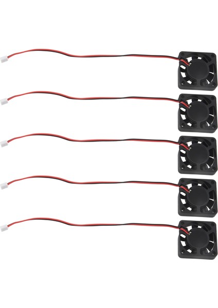 5x 40MM x 10MM 0 12A 2pin 5V Dc Fırçasız Kolu Soğutma Fanı (Yurt Dışından)