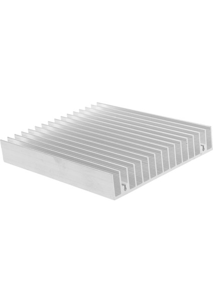 2x Gümüş Ton Alüminyum Isı Dağınık Isı Lavabosu Soğutma Fin 120X100X18MM (Yurt Dışından) modelleri