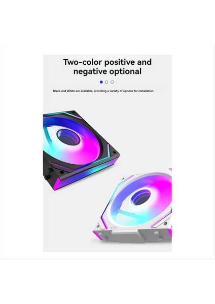 V2 Argb Case Fan Fan Pwm Soğutucu Pc Case Fans 4 Pın 1850RPM Bilgisayar Soğutucu Soğutucu Siyah B (Yurt Dışından) fırsatları