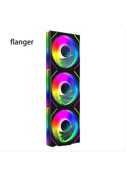 V2 Argb Case Fan Fan Pwm Soğutucu Pc Case Fans 4 Pın 1850RPM Bilgisayar Soğutucu Soğutucu Siyah B (Yurt Dışından) indirimleri