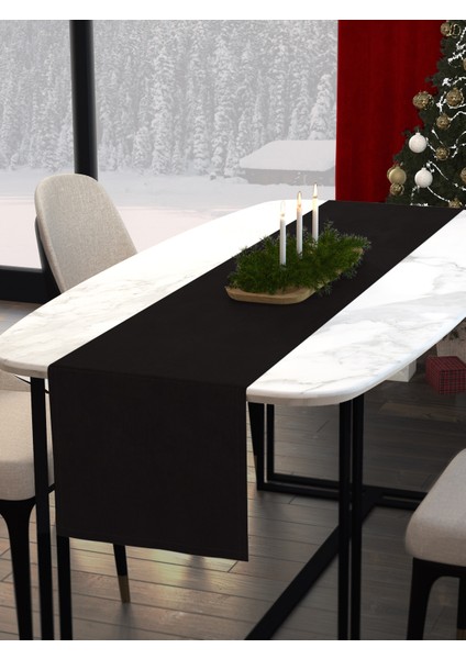 Kadife Dokulu Panter Siyahı Runner indirimleri