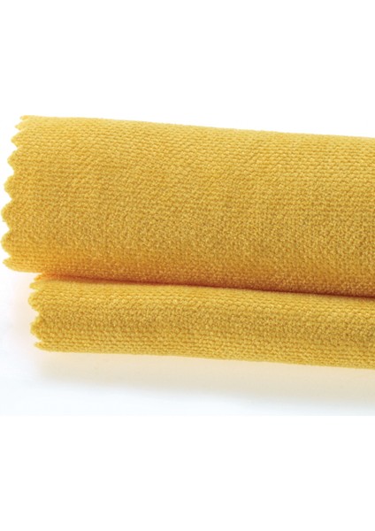 Kadife Dokulu Acem Lalesi Sarısı Masa Örtüsü