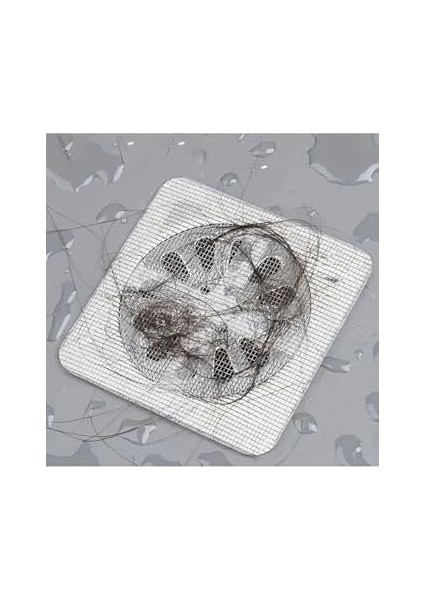 10 Adet Banyo Gider Süzgeci Saç Yakalayıcı Süzgeç Banyo Duş Gider Tıkanık Önleyici Süzgeç