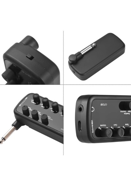 Bas Amplifikatör Mini Amp Taşınabilir Kulaklık Bas Amplifikatör Fişi ve Oynat Elektro Gitar Amplifikatörü (Yurt Dışından) modelleri