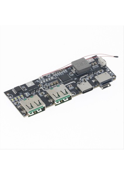 Qc4 0 Qc3 0 LED Çift USB 5V 4 5A 22 5W Mikro/type-C USB Mobil Güç Bankası 18650 Şarj Modülü Sıcaklık Koruması A (Yurt Dışından) fiyatları