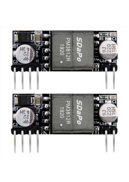 2x Sdapo DP1435 Gömülü Pin Tip Standardı 48V Küçük Boyut 100M Gigabit Poe Modülünü (Yurt Dışından)
