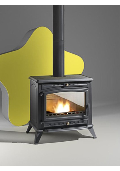 Invicta Alma Ithal Fransa Döküm Odun Sobası , 5 Yıl Garantili (12KW)
