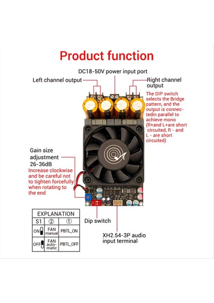 Yükseltme ZK-3002 TPA3255 Saf Arka Seviye Dijital Amplifikatör Kartı Stereo 300W X2 Köprü Mono 600W Amp Wuzhi Ses Müziği (Yurt Dışından) indirimleri