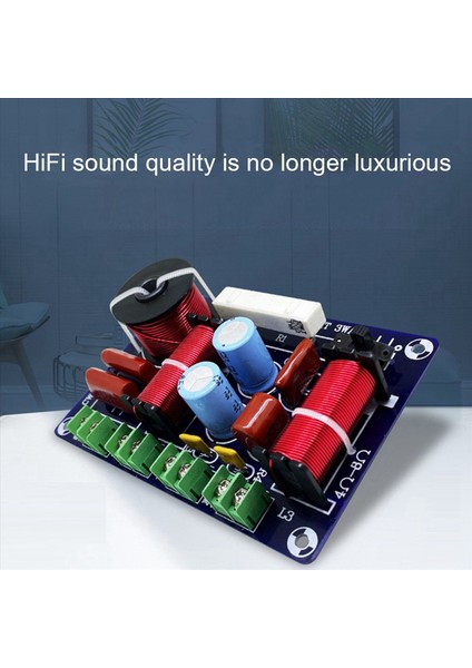 2x 3 Yol Frekans Bölücü Hi-Fi Crossover Audiophile Home Sineması Yüksek Orta Düşük Hoparlörler Getirme Crossov Crossover (Yurt Dışından) fiyatları