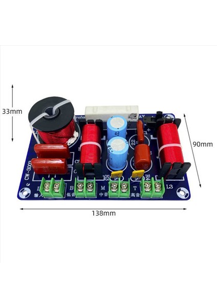 2x 3 Yol Frekans Bölücü Hi-Fi Crossover Audiophile Home Sineması Yüksek Orta Düşük Hoparlörler Getirme Crossov Crossover (Yurt Dışından) modelleri