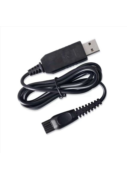 2pcs USB Şarj Kablosu HQ8505 Phillip Razor Için Güç Şarj Cihazı Adaptörü Philips Shaver 7120 7140 7160 7165 7141 7240 786 (Yurt Dışından) modelleri