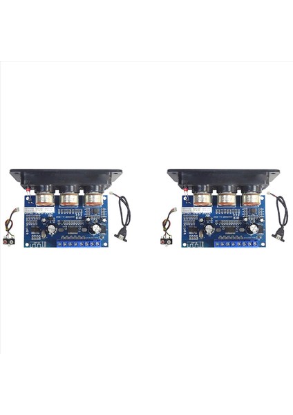 2x 2 1 Kanal Dijital Amplifikatör Kart 2X25W+50W Bt5 0 Subwoofer Sınıfı D DC12-20V Aux Kablosu+Usb Kablosu (Yurt Dışından)