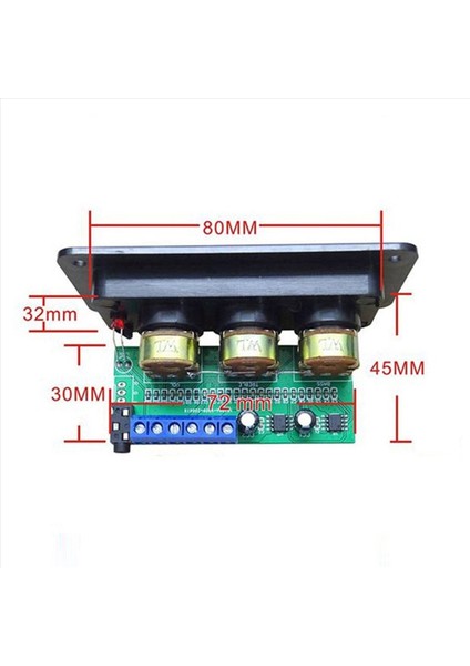 3x Dijital Güç Amplifikatör Kartı Stereo Amp NS4110B Ses Amplifikatörü 2X20W Hifi Amplifficador Tiz Bas Tonu Panelle (Yurt Dışından) fırsatları