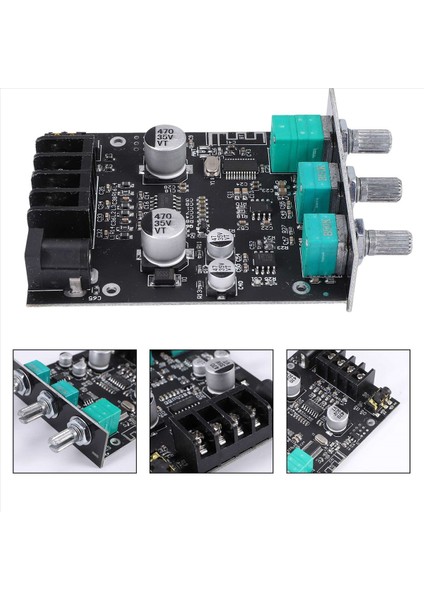 ZK-502MT Bluetooth 5 0 Subwoofer Amplifikatör Kartı 2 0 Kanal Yüksek Güçlü Ses Ses Stereo Amplifikatör Kartı 2X50W Bas Amp (Yurt Dışından) fırsatları