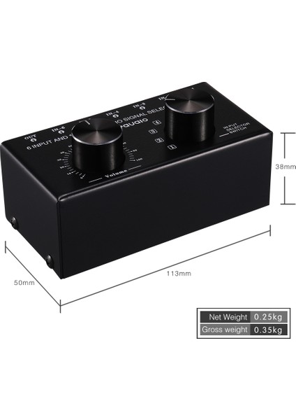 6 Giriş 1 Çıkış Anahtarlayıcı Ses Kaynak Seçim Anahtarlayıcı Rca Ses Giriş Sinyali Seçici Seçici Seçme ve Manuel Anahtar (Yurt Dışından) fiyatları