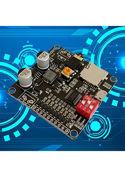 2x DY-HV20T Ses Oynatma Modülü 12V/24V Güç Kaynağı 10W/20W Amplifikatör Desteği Mikro Sd Kart Mp3 Müzik Çalar (Yurt Dışından) fırsatları