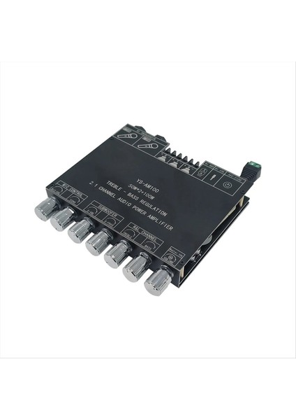YS-AM100 Ktv Yüksek Güçlü Bluetooth Amplifikatör Kartı Mikrofon Sesi All-In-One 2 1 Kanal TPA3116D2 Amplifikatör Kartı (Yurt Dışından)