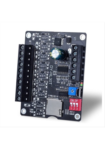 30W Mp3 Ses Oynatma Modülü DY-L30T 9 Trıgger Müzik Çalışık Güç Amplififika Kartı Tf Kartı 32G Max Wav Dc 12V 24V Mp3 A (Yurt Dışından) modelleri